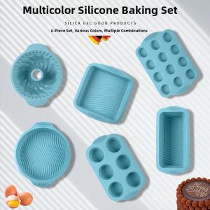 Heat Resistant Oven Baking Set Silicone Cake Mold