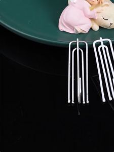 【2 Day Delivery】15PCS/PACK White Hook Short Curtain Hook101 Cangkuk Langsir Putih 4 Pin Rendah Pita Langsir French Pleat