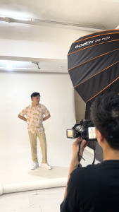 EL FELIPE Premium Men Soft Buttondown Hawaiian Printed Polo in Alexis