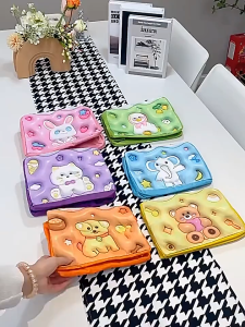 3D Cartoon Childrens Lunch Box Insulation Bag Lovely Large Capacity Portable Fresh Cooler Handbag