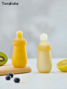 Baby Rice Paste Spoon Bottle Squeeze Rice noodles for Newborn Baby