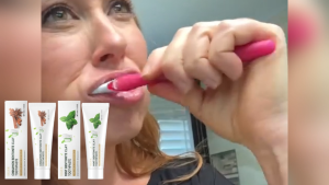 ยาสีฟันเบนโทไนต์คลีย์ ฟันขาวอย่างเป็นธรรมชาติ ด้วย Hydroxyapatite สูตรอ่อนโยน คราบพลัค ส่งลมหายใจสดชื่น