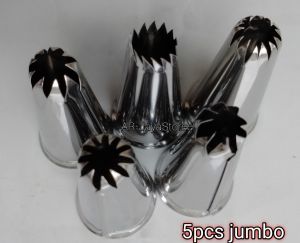 Spuit Kue 5pcs Lokal Jumbo: Mengenal & Menggunakan