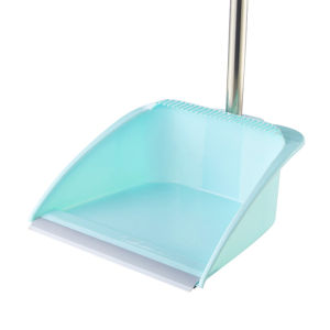 Plastic Broom And Dustpan Set Single Piece Integrated Hair Cleaning Broom Sweeper Scraper Tooth Garbage Scissors Home Use