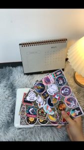 Combo 50 Sticker Space 1 chống nước sticker dán laptop điện thoại đàn guitar mũ bảo hiểm vali. MSP: ST23