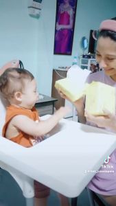 BABY TATTOO กระดาษทิชชู่ผ้าแคชเมียร์ ผ้าเช็ดอเนกประสงค์ เนื้อผ้าเเคชเมียร์พรีเมียม Premuim 100 แผ่น สำหรับเด็ก เบบี้ แทททู