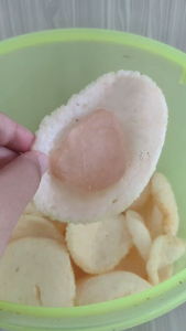 Kemplang Udang Mentah Asli Sungsang 200gr Sumatera Selatan Tanpa Pengawet