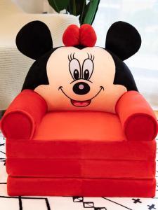Foldable Childrens Sofa Bed Cartoon Cute Nursery Baby Lazy Chair Boys Girls Dual Purpose Modern Simple Style High Elastic Foam Sponge