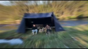 MOUNTAINHIKER New 5-8 Person Black Polyester Luxury Tent Self-Driving Tent Outdoor Hiking Wilderness Camping Shelter Tents