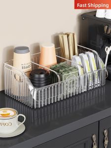evesigar | Cup Straw Tea Bag Storage Rack