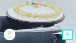 SG LOCAL - Certified Rutile Hair Quartz Bracelet 发晶手串