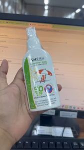 SAFE SEA SPF50 ORGANIC SPRAY 100 ML ครีมป้องกันยับยั้งการทำงานของเข็มพิษแมงกระพรุน 22404