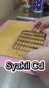 Set Bingkai Kastengel dan Rollpin Perata Adonan Stainless Steel untuk Kue Lebaran