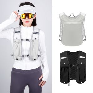 Ngoài trời cho nam nữ ba lô chạy bộ đi bộ ba lô đi bộ đường dài Giá để điện thoại vật đựng chai nước Túi đựng nước phản xạ điều chỉnh