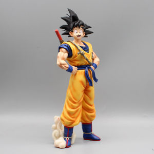 Bandai | Dragon Ball Dream Super Saiyan Son Goku Somersault Cloud Standing Collection Action Figure Statue Anime Model Ornaments Toy Gift