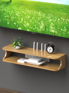 ตู้เสื้อผ้าแบบแขวนเพื่อจัดระเบียบเครื่องมือไร้สาย ชั้นวางเครื่องเสียบสายรูปแบบอินเทอร์เน็ต เคาน์เตอร์ที่นอนแบบไม้แท้