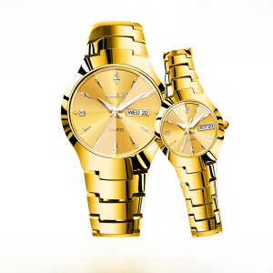 Olevs Tungsten Steel Small Dial Mens Watch Quartz Movement Waterproof Luminous New Model Gift Watch Domestic Brand