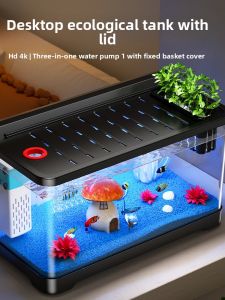KUOTING | Lazy Persons Aquarium with Integrated Filtration and Oxygenation