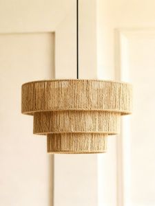 SANGEJIANGREN | Bohemian Vintage Rattan Pendant Light