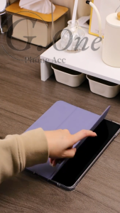 Hard PC Clear Tablet Case for Samsung Galaxy Tab A8 10.5 A9 Plus S9 FE Plus S8 S10 FE Plus S7FE Plus S6 Lite PU Learther Flip cover with Pencil Holder Casing