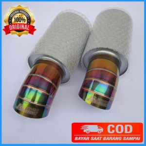 KENALPOT RACING JS RACING SUARA BASS KERING UNTUK ALL MOBIL BAYAR DITEMPAT