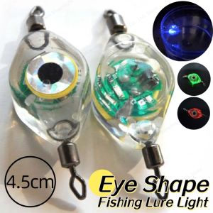 1PC Fishing Lure Light Eye Shape Fishing Lure Light LED Waterproof Sensing Deep Drop for Seawater Freshwater for Underwater