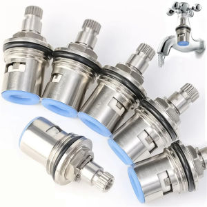Universal Replacement Tap Valve Stainless Steel Faucet Cartridges Quarter Turn Cartridge Gland Insert Hardware Accessorie ﻿