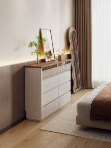 YANGYING | Thin Wooden 8-Drawer Chest 30cm