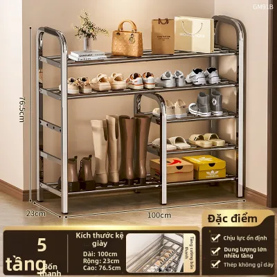 JIAJIESHI | Giá Đỡ Giày Nhiều Tầng Inox cho Nhà