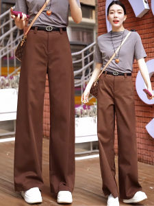 XIANGHOUMINCHU | Slimming High Waist Spring Autumn Casual Pants