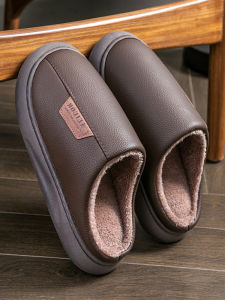 Dép Bông Mùa Đông Chống Trượt Đế Dày Lông Cừu Ấm Áp Cho Nam Và Nữ Dùng Trong Nhà Dép Bông Mùa Đông Đế PU Chống Trượt