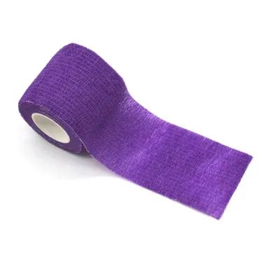 Self-Adhesive Elastic Bandage Wrap 12 Rolls Non-Woven Tattoo Grip Tape in 8 Colors for Sports Tattoo Supplies Vet Wrap