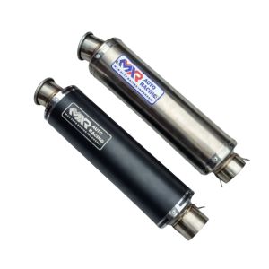 Knalpot Racing original MXR AUTO RACING type XR-02 Model black coating inlet 50