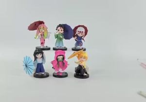 Bandai | Mô Hình Nhân Vật Hoạt Hình Tanjiro Kamado Nezuko Series Mưa Mận Diệt Quỷ Hộp Quà Bí Mật Tượng Trang Trí Sáng Tạo Quà Tặng Bất Ngờ Dành Cho Fan.