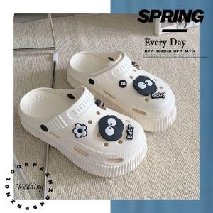 LHShoess ของมันต้องมี รองเท้าหัวโตผู้หญิง ปังจริงรุ่นนี้ คอลเลคชั่นใหม่มาแรง หัวโตสีทูโทนน่ารักๆ วัสดุยางคุณภาพดี คุ้มเกินราคา มีมาพร้อมตัวการ์ตูนตกแต่งแบบใหม่ คุ้มมม