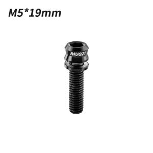 EELHOE | 1/2Pcs Titanium Bicycle Stem Bolts M5x17mm M5x19mm High Hardness Lightweight Fasteners for Road Bike Modification