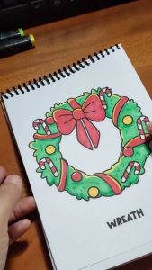 Fun & Easy Christmas Coloring Book for Kids Ages 4+ A5 Size