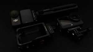 MINIFOCUS | Giá Đỡ Chuyển Đổi Từ Tính Nhanh Minifocus A6 Cho DJI Osmo Action 6/Nano Đế Mở Rộng Hai Chiều Bằng Hợp Kim Nhôm