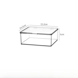 Acrylic Drawer Organizer Dividers Storage Box Transparent Narrow Long Kitchen Cosmetic Accessories Organizer by Mimu