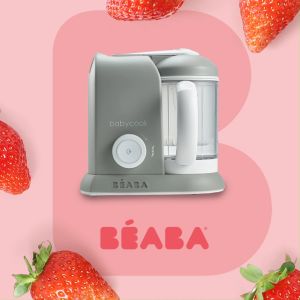 Beaba Babycook Solo - Baby Food Maker 4-in-1 food processor: steams mixes defrosts and reheats