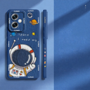 Shockproof Full-Coverage Creative Liquid Silicone Phone Case for Redmi Note 17 Pro