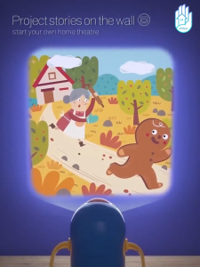 [SG] Mideer Kids Story Book Projector Torch Light | Educational Toys