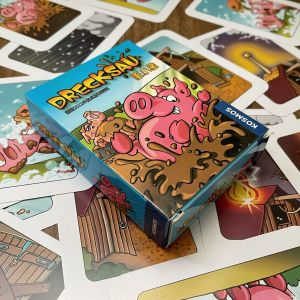 Hot board games Chicken Chiu Chiu Board Game Drecksau Black Sheep Piou Piou Party Cards Game Intellectual Toys Gifts