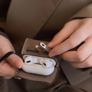 Mini Microfiber Universal Headphone Bag For Airpods 4 Pro 2 3 Case Protective Case with Lanyard Deluxe Handbag Bag