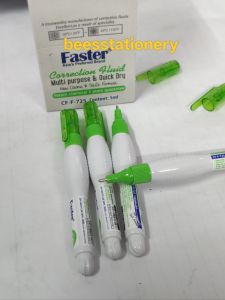 Faster Correction Fluid F-725 Multi Purpose Quick Dry Writing & Correction Supplies 5ml