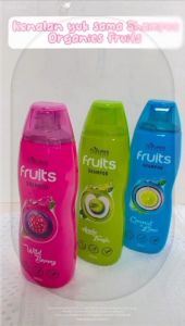 Natures Organics Fruits Coconut & Lime (500ml) Rambut Kusam/Kering/Melembabkan