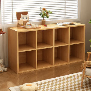 Floor Bookshelf Storage Cabinet Shelf