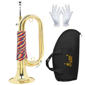 SLADE Charge Down To B-tone Golden Brass Suitable For Beginners Practice Brass Instruments Charge Down With Accessories