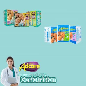 Adcare Adult Disposable Pants (1 PACK) Pamper Dewasa Jenis Seluar Serapan No.1 Tahan Lasak M/L/XL