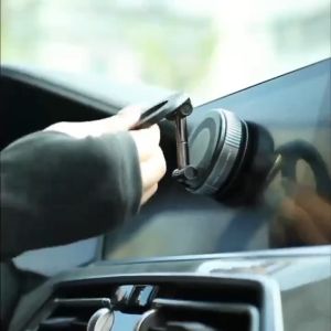 Magnetic Mobile Phone Holder 360° Adjustable Suction Cup Style Mobile Phone Stand Foldable and Portable Suitable for All Smartphones